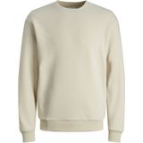 JACK & JONES - Sweater - Beige - 61% Gerecycled Polyester, 39% Katoen