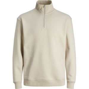 Jack & Jones - Trui - Beige - Sweatstof - Licht Getailleerd