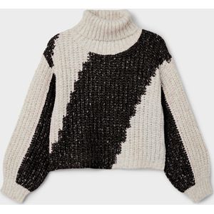 Name It - Pull - Maat 122/128 - Meisjes - Black - polyester