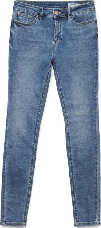 Skinny Jeans - Stonewash - 69% Katoen, 20% Gerecycled Katoen, 9% Elastomultiester