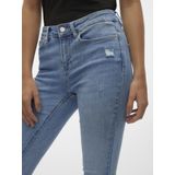Vero Moda - Vmflash Mr Skinny Jeans - Blauw - Stretchy Stof