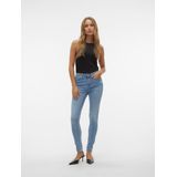 Vero Moda - Vmflash Mr Skinny Jeans - Blauw - Stretchy Stof