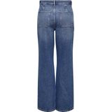 Jacqueline de Yong Jeans Jdymaya High Waist Wide Jeans Dnm N 15308196 Medium Blue Denim Dames