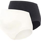 Mamalicious Umstandspanty "MLHEAL COTTON PANTIES 2-P A.NOOS", (Packung, 2 St.)