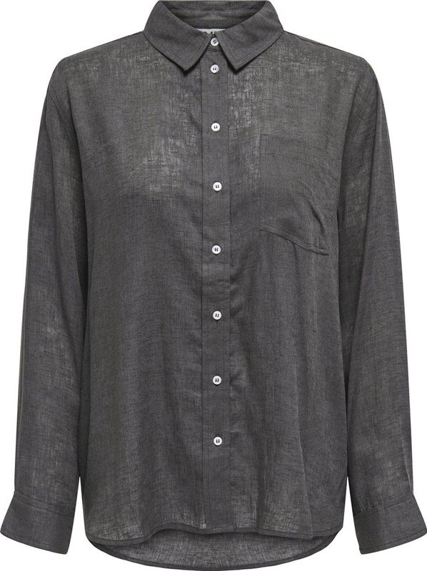 Overhemd - Blauw - Katoen - Regular Fit