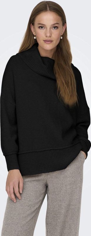 ONLY - HAZEL - Trui - Zwart - Losse Pasvorm - Lange Mouw