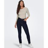 Jacqueline de Yong T-shirt Jdysuma Woolblend L s Oneck Top Jrs 15311144 Whitecap Grey Dames