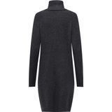 ONLY - Gebreide Jurk - Donkergrijs - Knitwear - Knielengte