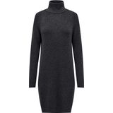 ONLY - Gebreide Jurk - Donkergrijs - Knitwear - Knielengte