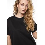 Pieces T-shirt Pcskylar Ss Oversized Tee Noos 17146654 Black Dames