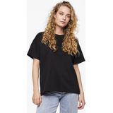 Pieces T-shirt Pcskylar Ss Oversized Tee Noos 17146654 Black Dames