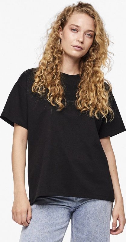 Pieces T-shirt Pcskylar Ss Oversized Tee Noos 17146654 Black Dames