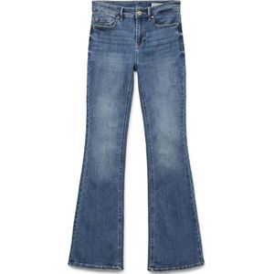 Vero Moda Jeans Vmflash Mr Flared Jeans Li347 Ga No 10302478 Medium Blue Denim Dames