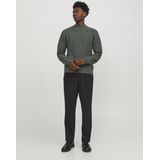 JACK & JONES - Ziggi Knit - Pullover - Groen - Heren - Turtleneck
