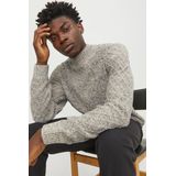 JACK & JONES - Pullover - Beige Melange - Wolmix