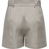 Only - Korte Broek - Lichtbruin - 97% Polyester 3% Elastaan