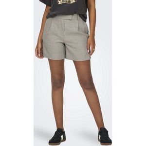 Only - Korte Broek - Lichtbruin - 97% Polyester 3% Elastaan