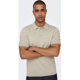 Only & Sons - ONSWYLER LIFE REG 14 SS - Poloshirt - Silver Lining