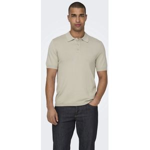 Only & Sons - ONSWYLER LIFE REG 14 SS - Poloshirt - Silver Lining
