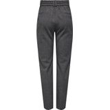 Only Broek Onlpoptrash elise Easy Melange Pant 15309862 Dark Navy Melange Dames