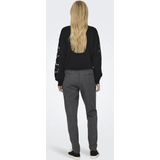 Only Broek Onlpoptrash elise Easy Melange Pant 15309862 Dark Navy Melange Dames