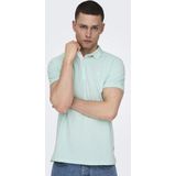 KACoen - Polo Shirt - Blauw - Piquéstof - Regular Fit