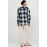 Jack & Jones - Jprblubrook - Overhemd - Blauw - Geruit Motief