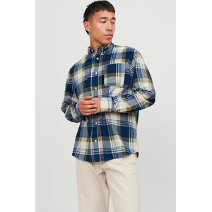 Jack & Jones - Jprblubrook Overhemd - Blauw - Katoen