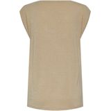 PIECES - PCBILLO TEE LUREX STRIPES JRS NOOS BC - T-shirt - Wit - Katoen