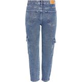 Noisy may Jeans Nmmoni Hw Cargo Ank Az349mb Noos 27029295 Medium Blue Denim Dames