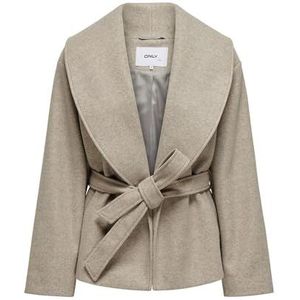 ONLY trenchcoat tussen ONLAUGUSTA beige