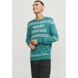 Jack & Jones - JORHOLLY - Gebreide Trui - Turquoise - 100% Acryl