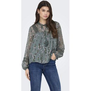 Top - Wit - Polyester - Lange Mouwen - Regular Fit