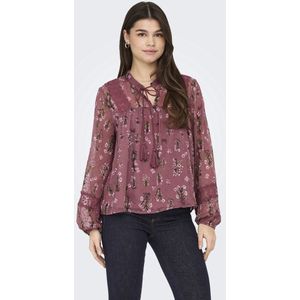 Onltessa - Top - Lange Mouwen - Kanten Detail - Regular Fit