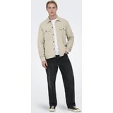 Solid Delon Zipper Overhemd Heren - Maat M