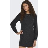 Jurkje - Glitterend - Lichte Stof - Ronde Hals - Lange Mouw