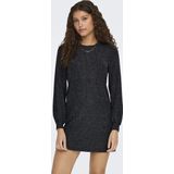 Jurkje - Glitterend - Lichte Stof - Ronde Hals - Lange Mouw