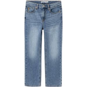 NKMRYAN Straight Jeans 3418-BE NOOS, blauw (medium blue denim), 122 cm