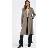 Only Jas Onlemma Reg. Long Coat Otw Os 15313657 Cinder/melange Dames