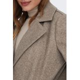 Only Jas Onlemma Reg. Long Coat Otw Os 15313657 Cinder/melange Dames