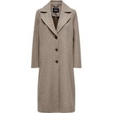Only Jas Onlemma Reg. Long Coat Otw Os 15313657 Cinder/melange Dames