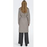 Only - Onlalvilda Life Wrap Coat - Jas - Simply Taupe/Melange - Dames