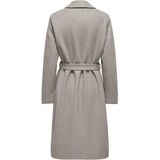 Only - Onlalvilda Life Wrap Coat - Jas - Simply Taupe/Melange - Dames