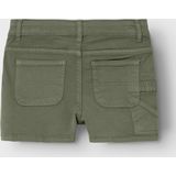 Cargobroek - Deep Lichen Green - Regular Fit - Korte Maten - Riemlussen