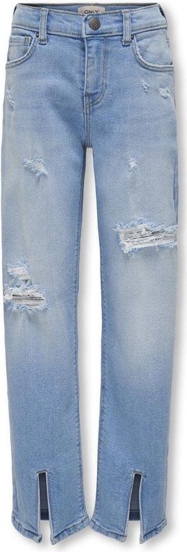 ONLY meisjes kids spijkerbroek ASTRID Light Blue Denim Wide Leg Fit