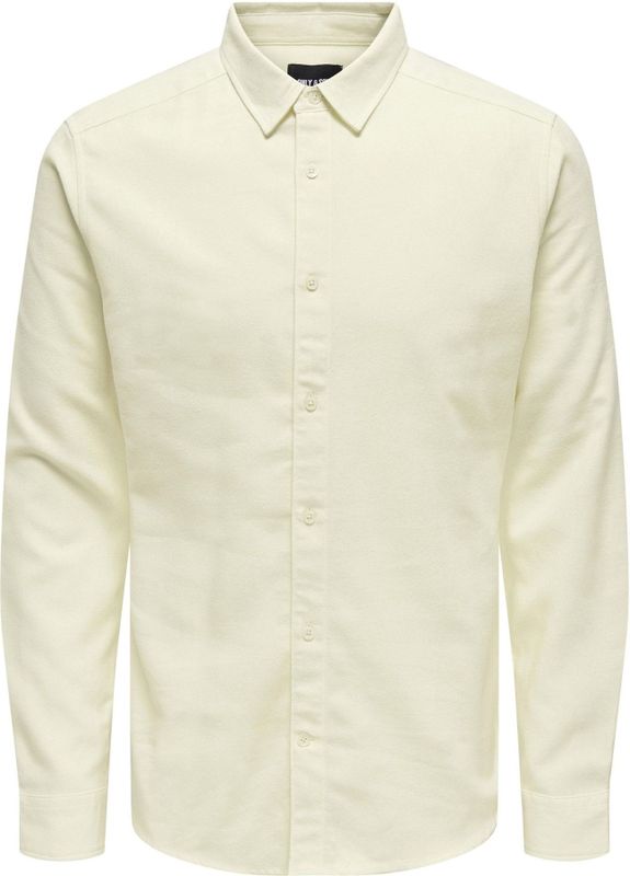 Onslars - Overhemd - Flannel Twill - Lange Mouwen - Regular Fit