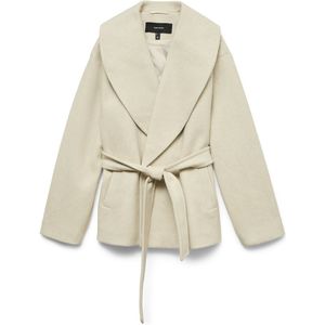 Vero Moda - Anne Bergen - Tussenjas - Met Riem - Lange Mouwen - Polyester Voering