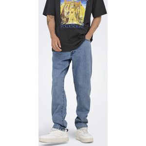 Onstye - Loose Fit Jeans - High Rise - Stonewash