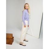 Broek - Cargobroek - Blauw - Katoen/Elastan - Regular Fit