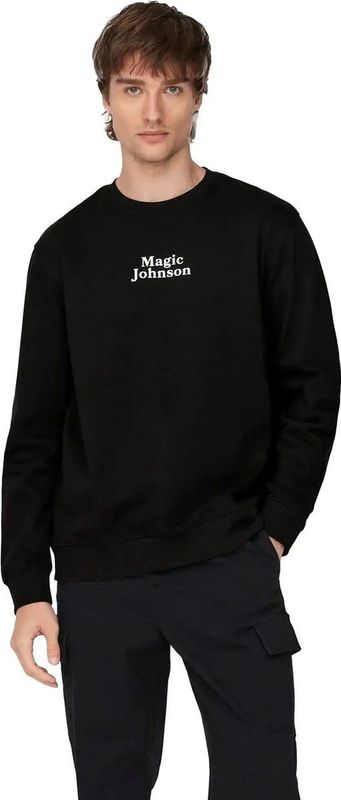 Only & Sons - Sweatshirt - Gemengde Kleuren - Zwart